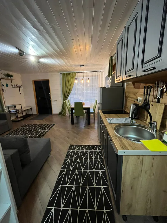 Дом 50m2 — чан, кухня, Wi-Fi