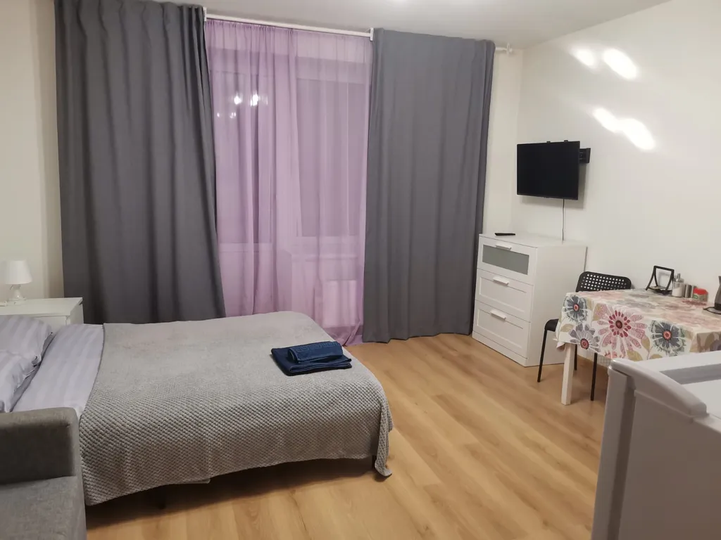 Квартира Квартира Уютная студия рядом с НИИ Петрова, Гранова, Напалкова — Песочный