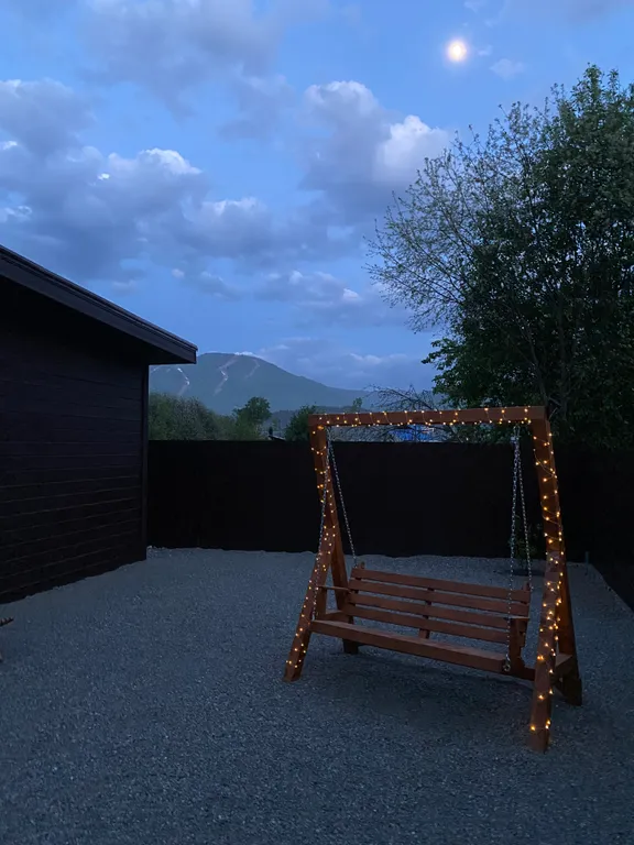 Трёхкомнатный дом с видом на гору