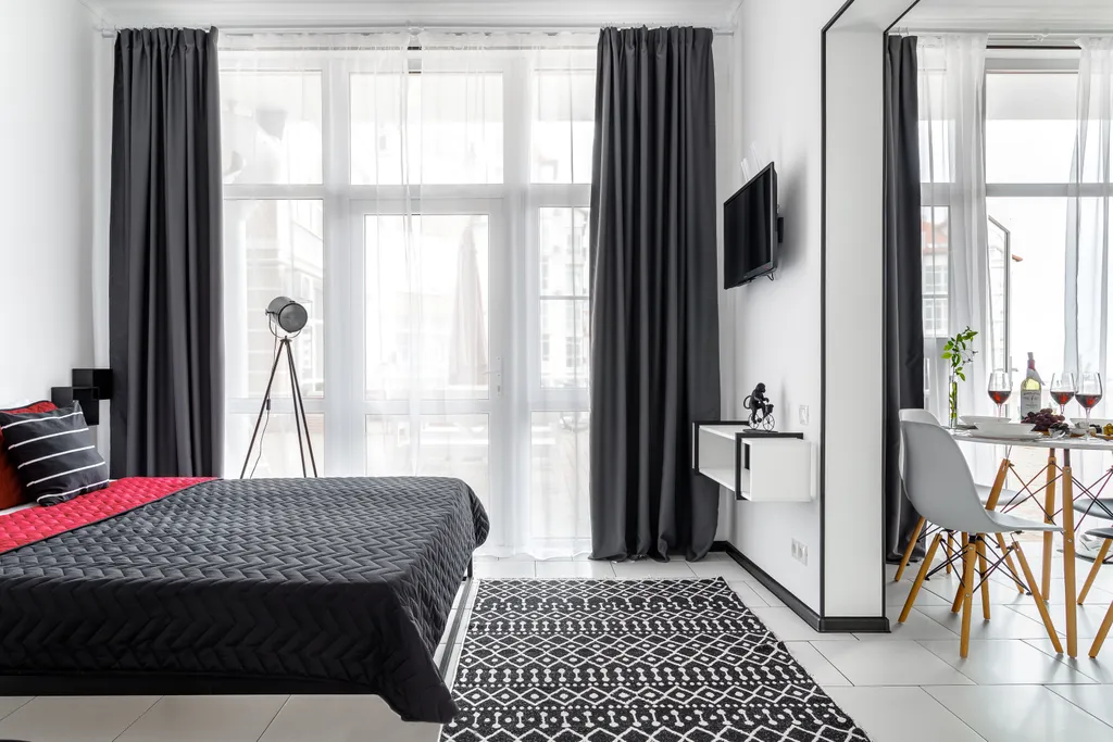 Квартира Квартира Дизайнерская студия с видом на море от Home Group apartments — Геленджик