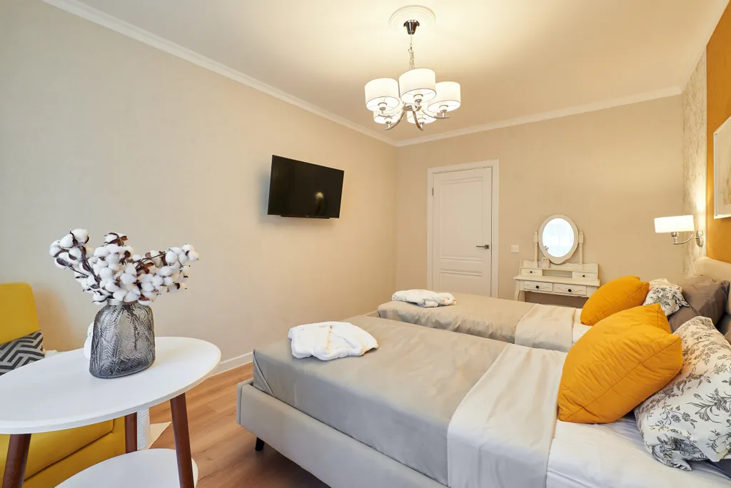 Квартира Квартира Тучков Арт Деко — Песочный