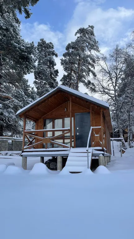 Шале с видом на горы