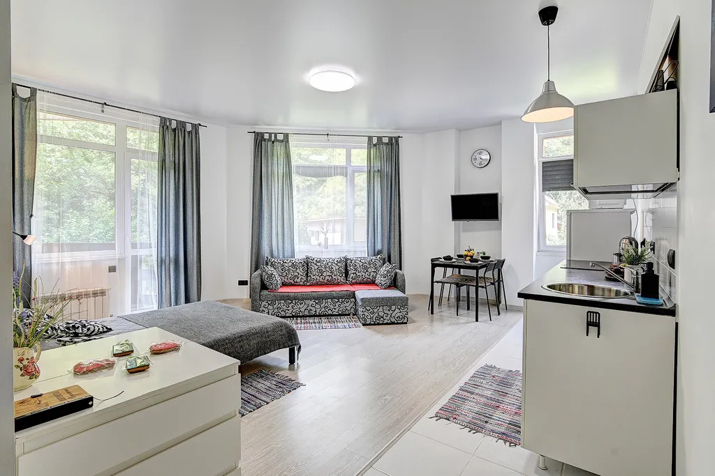 Квартира Дизайнерские апартаменты с видом на горы — аренда посуточно в Эсто-Садок