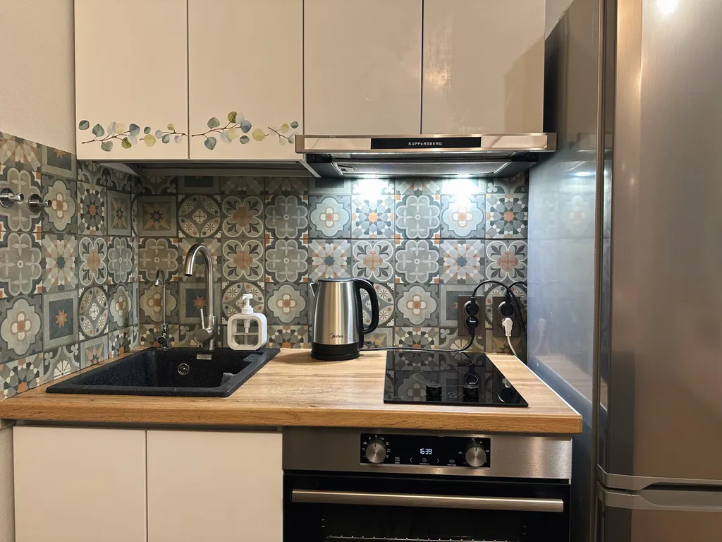 Квартира Квартира Уютная студия в ЖК Живи в Курортном — Песочный