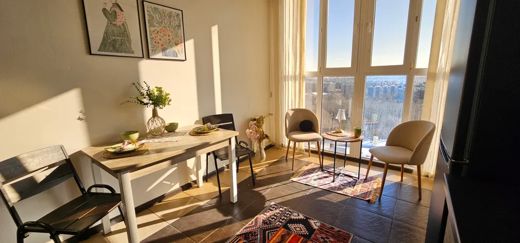 Квартира с панорамным видом на город