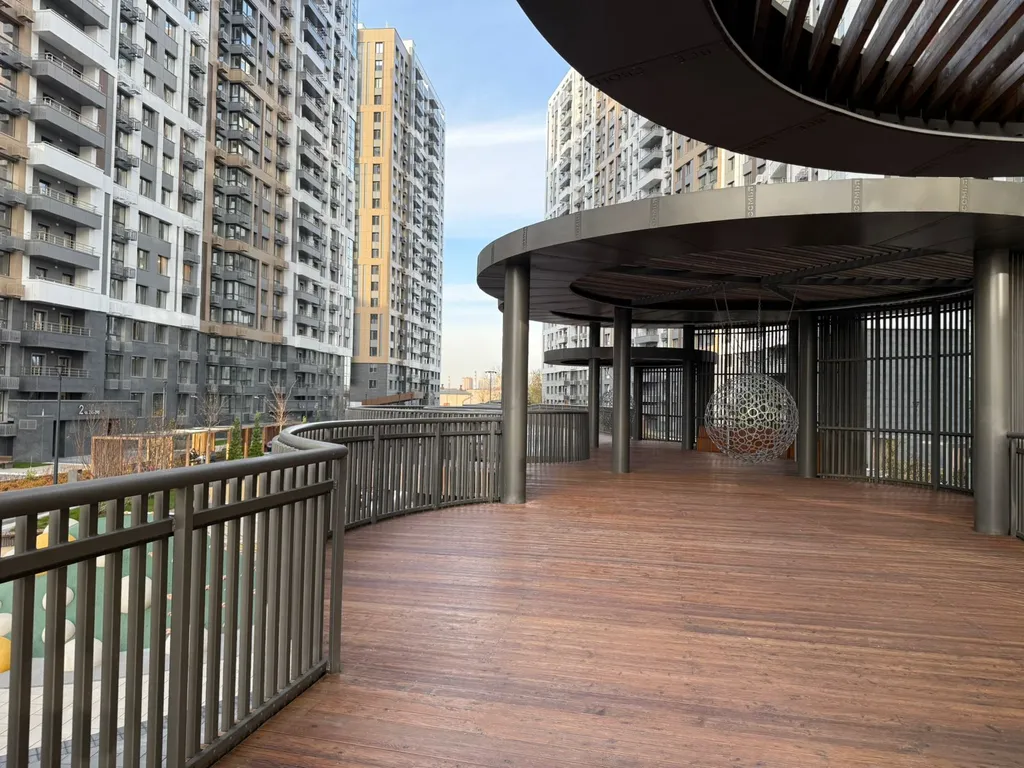 Панорамные закаты с высоты птичьего полета в ЖК Бизнес класса