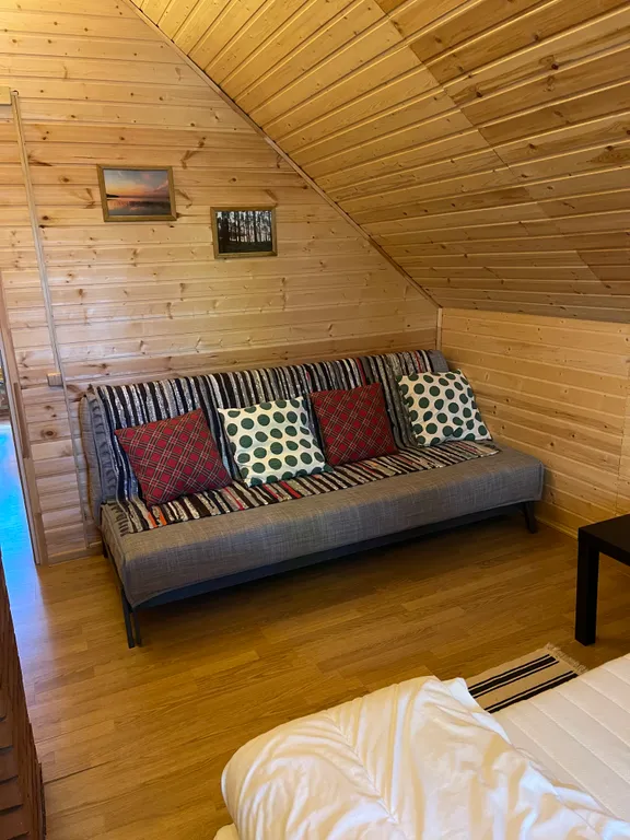 Карельская Дача Уютное шале с камином в сосновом бору, берег Сямозера