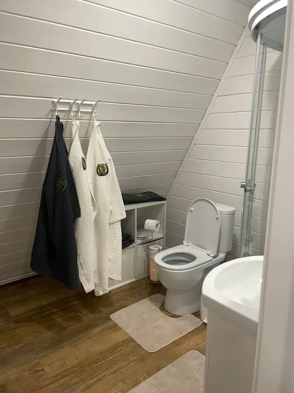 Афрейм домик с баней и чаном