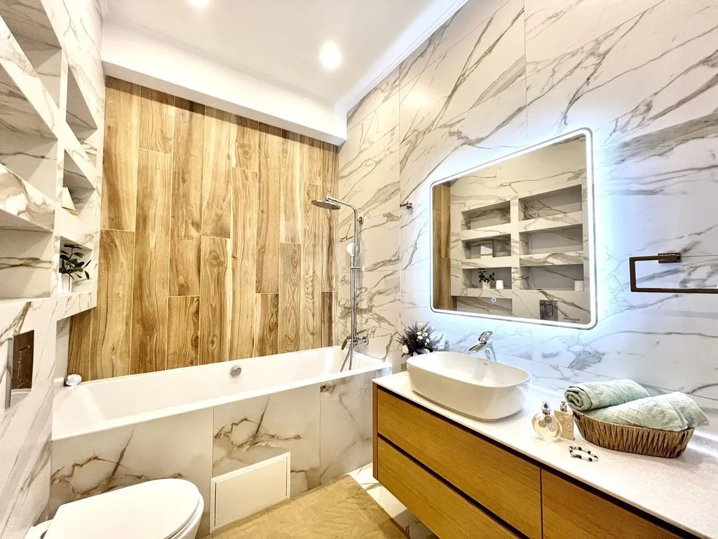 Уютная двухкомнатная квартира с шикарным видом в Гурзуфе