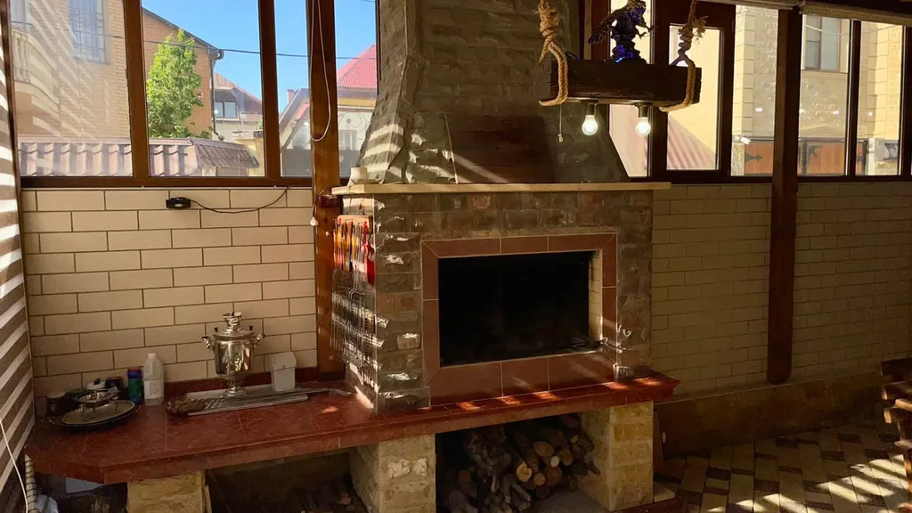 Уютный дом на берегу Каспийского моря