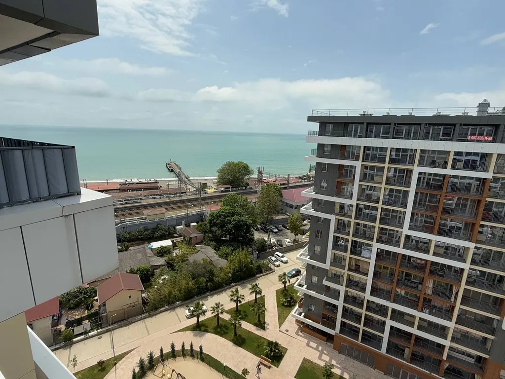 Стильная студия, панорамный вид на море и горы