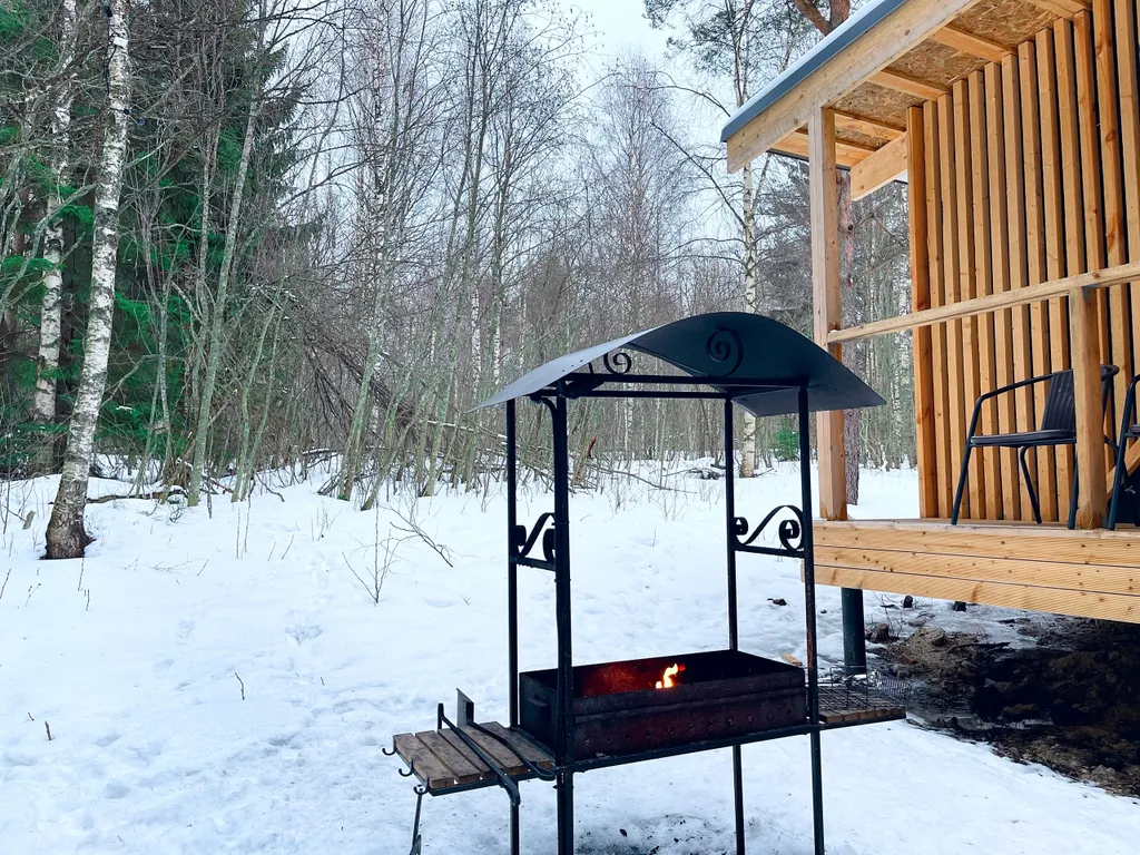 Комфортный номер на природе с джакузи