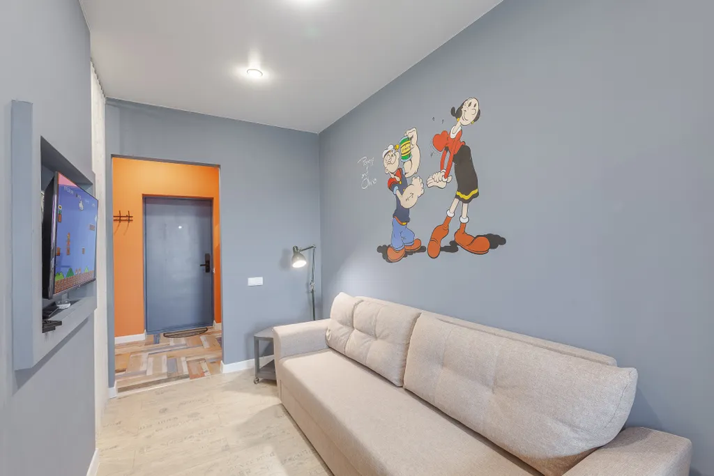 Апартаменты Папай и Оливия с игровой приставкой