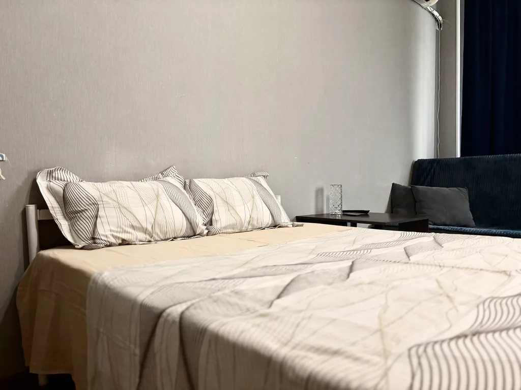 1-на комнатная квартира с 2мя раздельными спальными местами