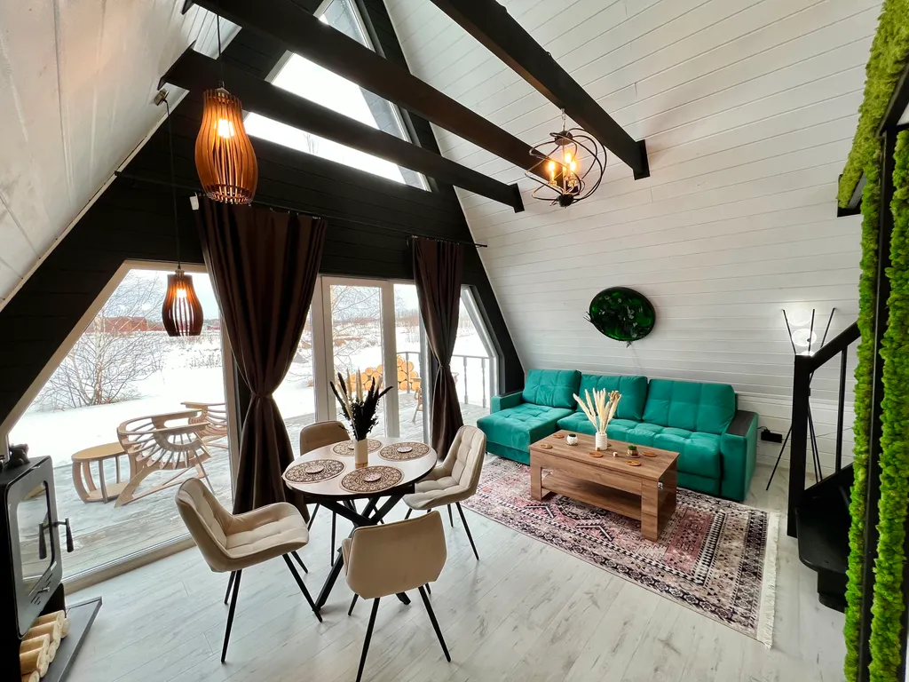 Коттедж Дизайнерский дом luxe A-frame — Дубна