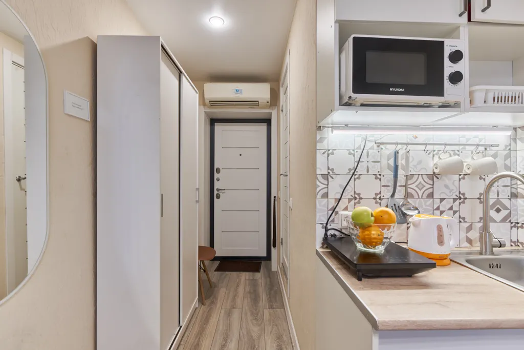 Квартира Квартира Студия у метро рядом с КЦ Москвич — Москва