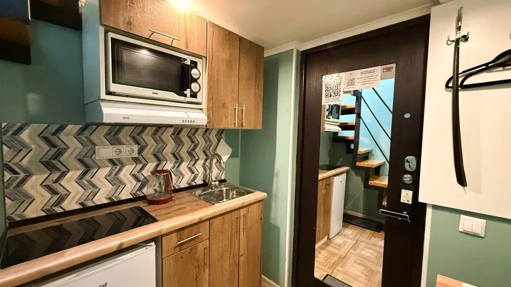 Квартира Квартира Двухуровневая студия у метро Автозаводская — Москва