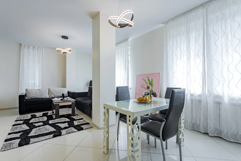 Современный 2-комнатный апартамент в хорошем районе