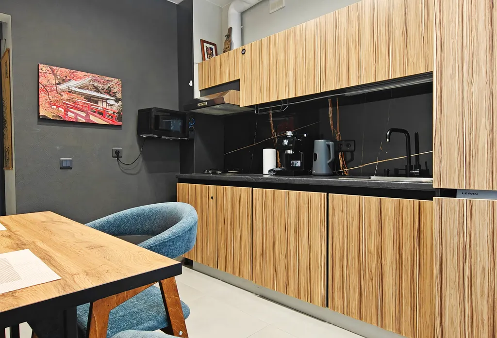 ТЕРРА48 | Апарты ТерраБлэк|Terra Black с проектором и видом на храм