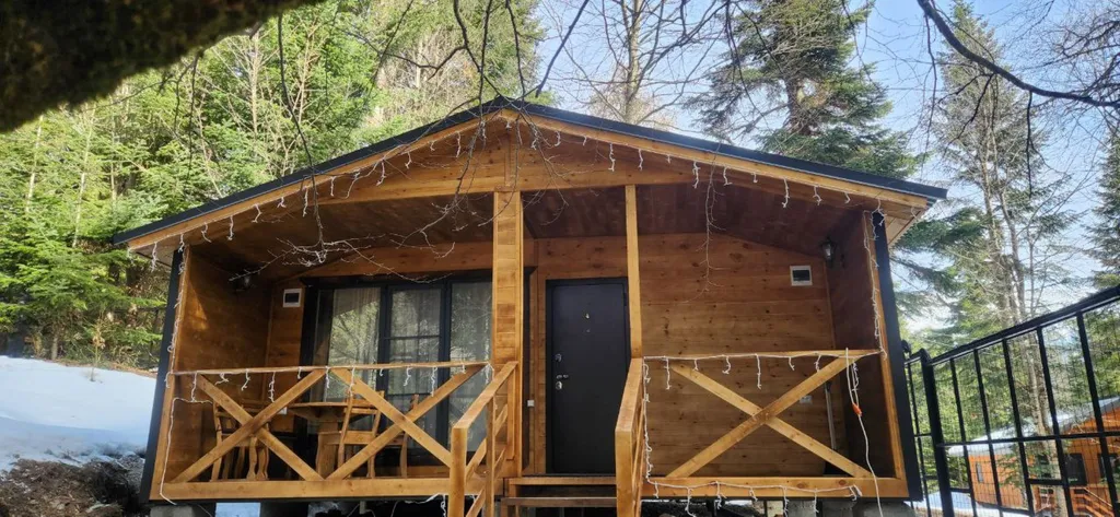 Коттедж Коттедж Уютное шале в окружении леса — Архыз