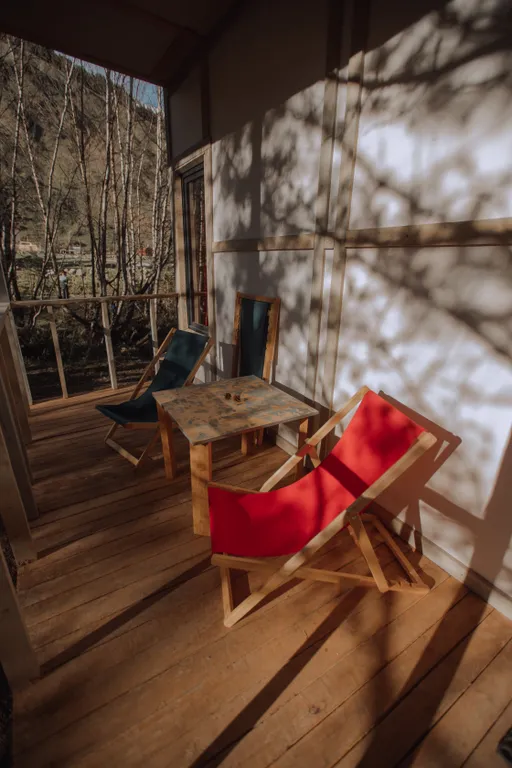 Апартаменты в лесу, с видом на горы