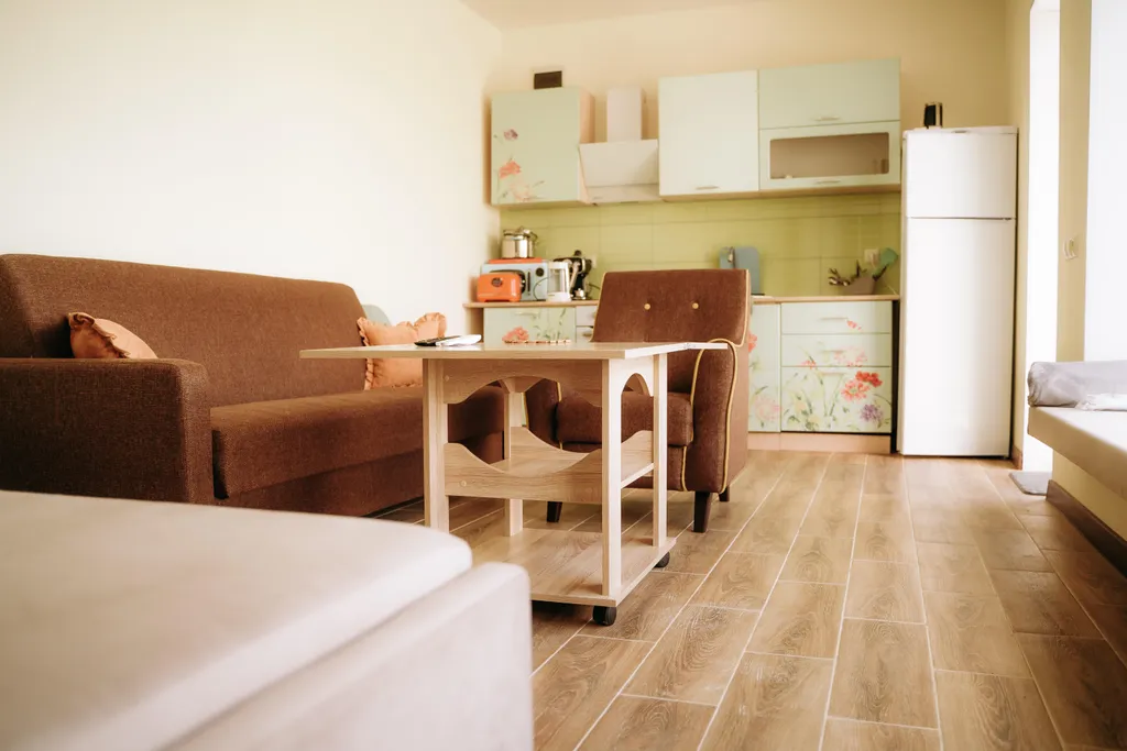 Панорамный дом с видом на воду, на берегу Вазузского водохранилища