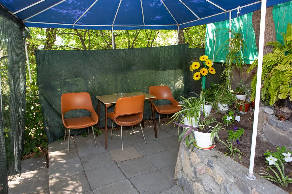 Домик с беседкой с видом на море и горы