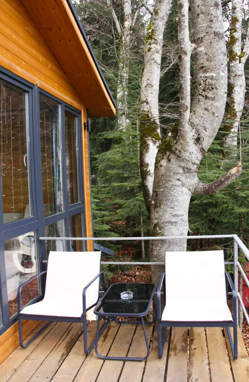 Панорамный домик