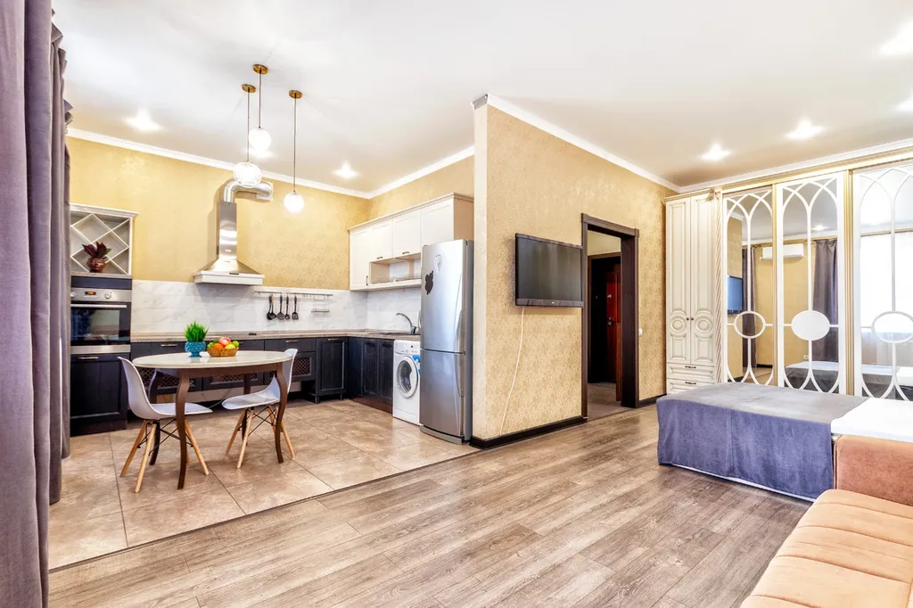 Квартира-студия с современным дизайном