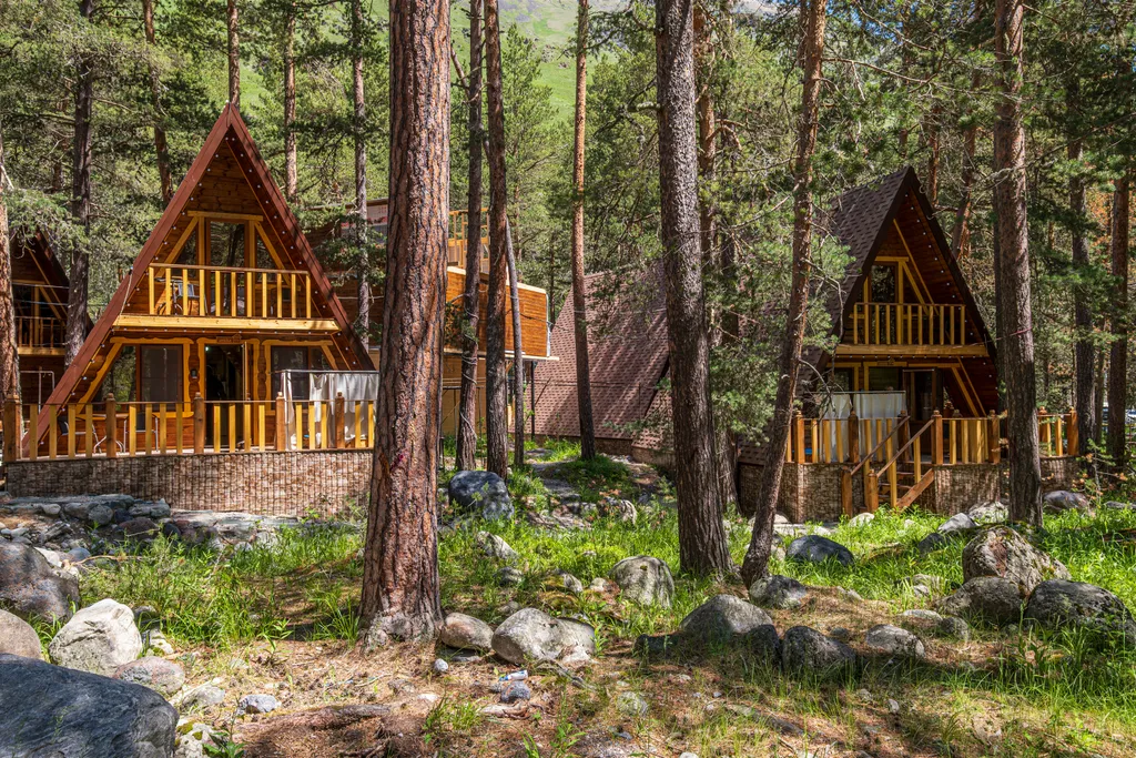 Коттедж в лесу