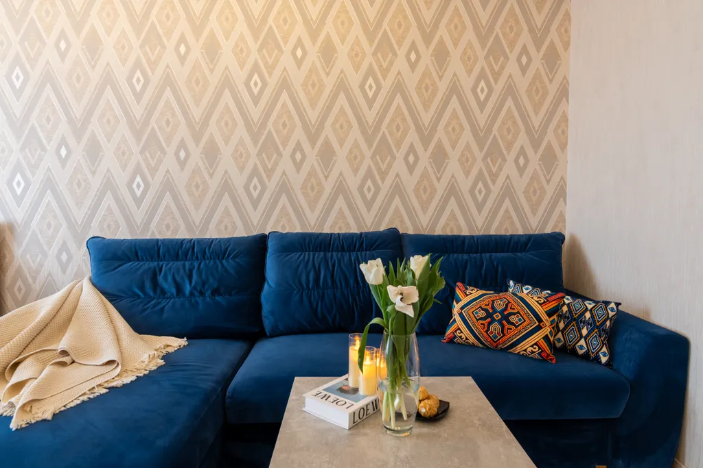 Квартира 1-комнатная квартира в центре города с панорамными окнами — Махачкала