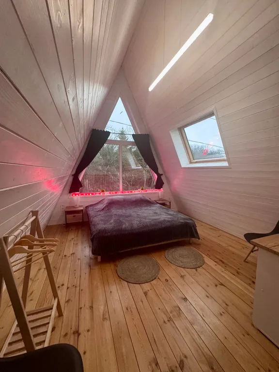 Дом афрейм с чаном