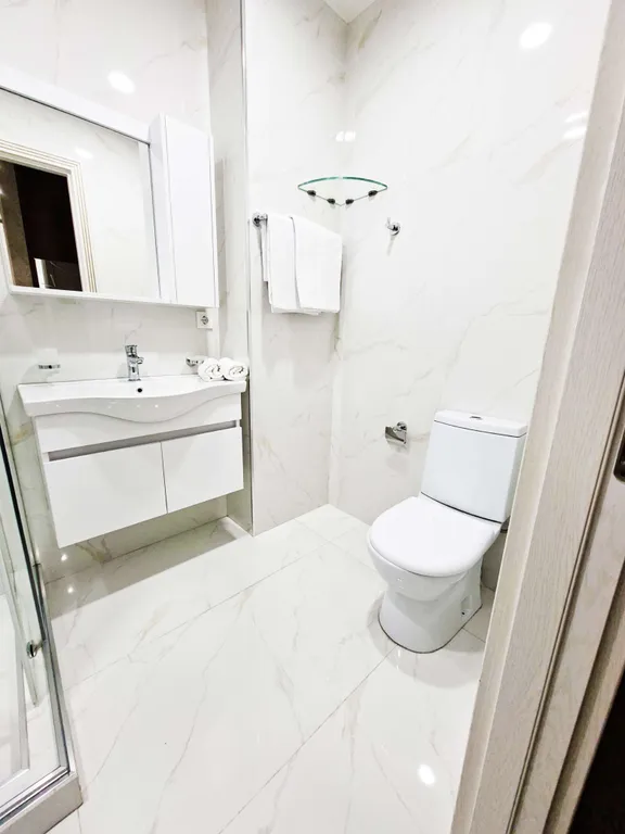 Двухкомнатная квартира в центре Тбилиси с балконом