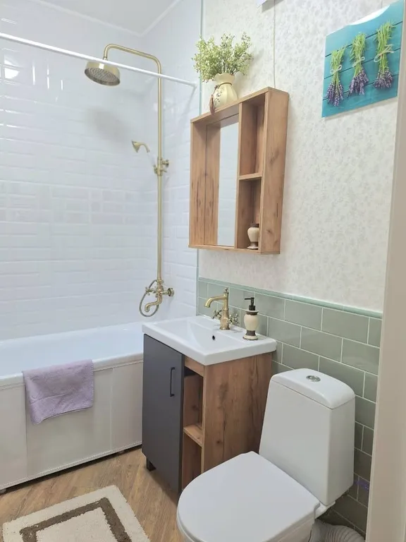 Уютная и светлая квартира в новом доме у моря