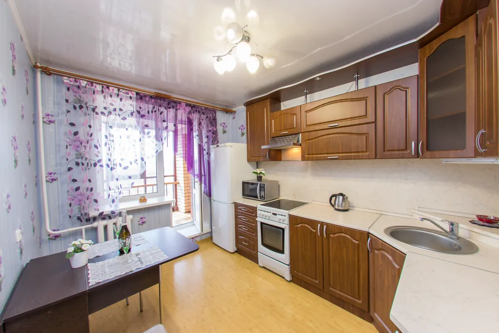 Квартира с панорамным балконом на парк