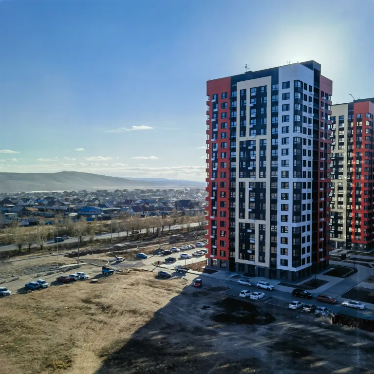 Студия Азия с кондиционером в сторону Аэропорта