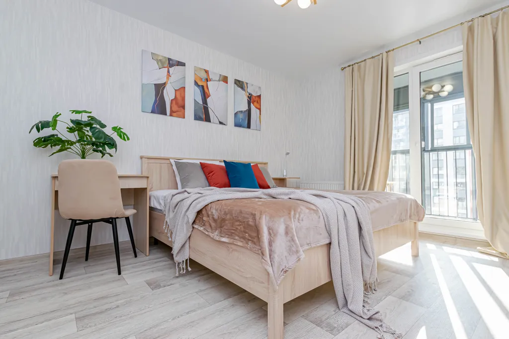 Современная уютная евротрешка в ЖК Погода у Восточного обхода