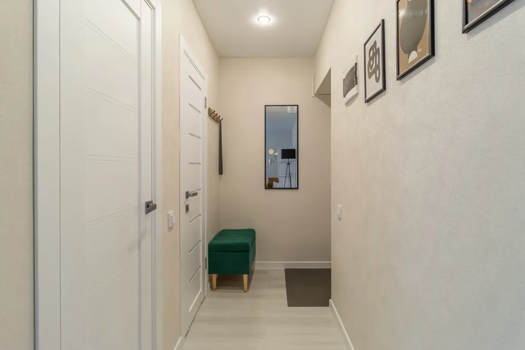 Светлая 2-к с кухней-гостиной и балконом