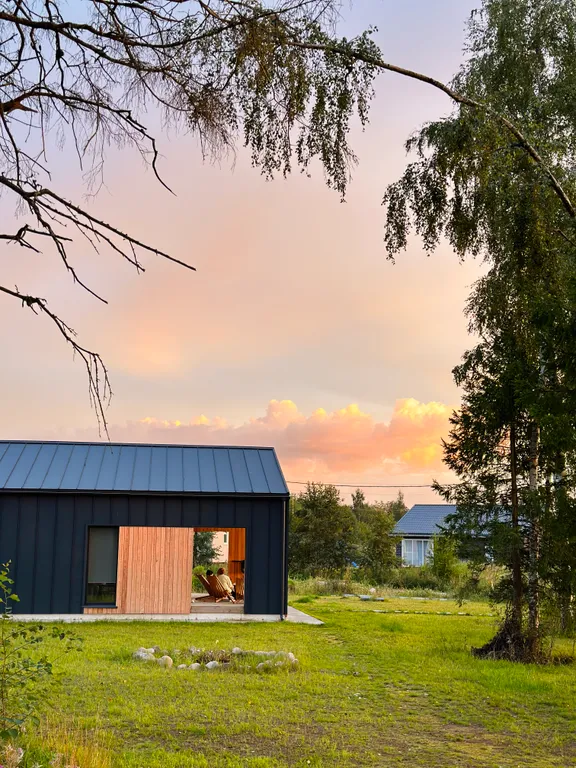 Коттедж Новые зимние дома в 5 минутах от главных горнолыжных курортов — Коробицыно