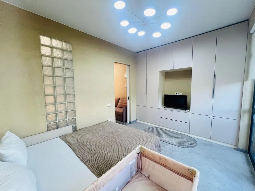 Стильная однокомнатная квартира с балконом