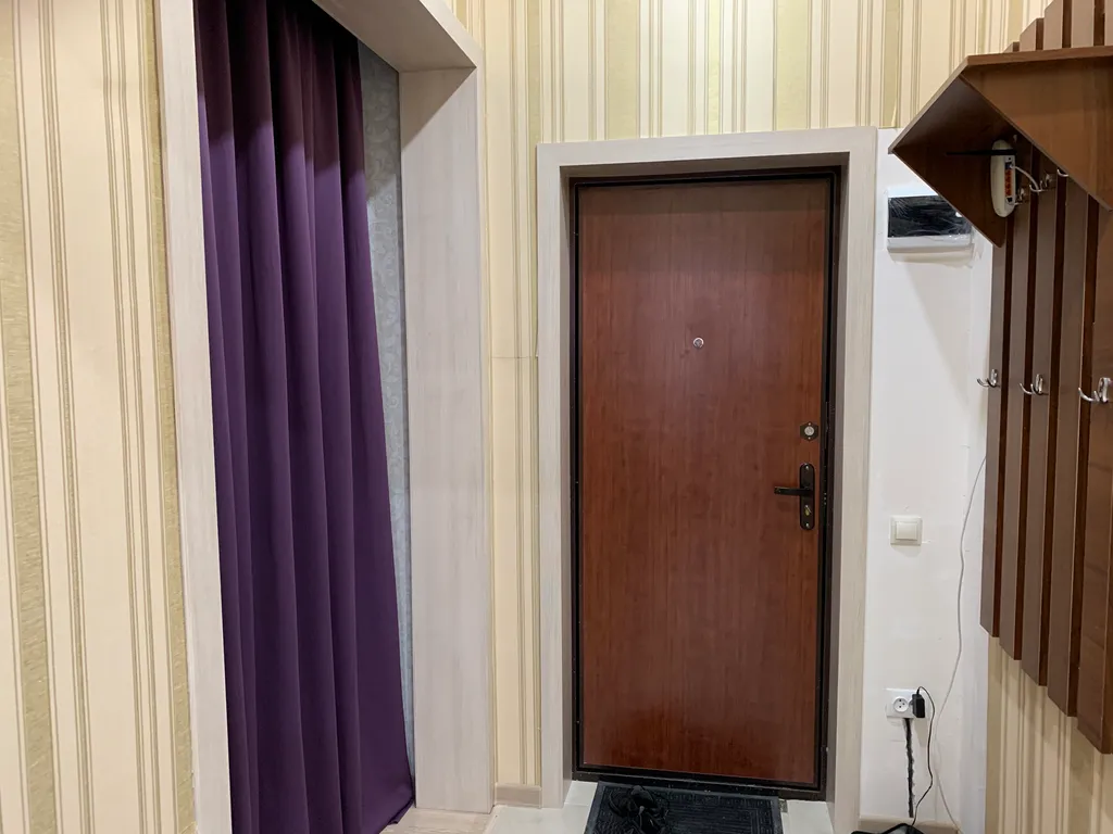 Однокомнатная просторная и светлая квартира