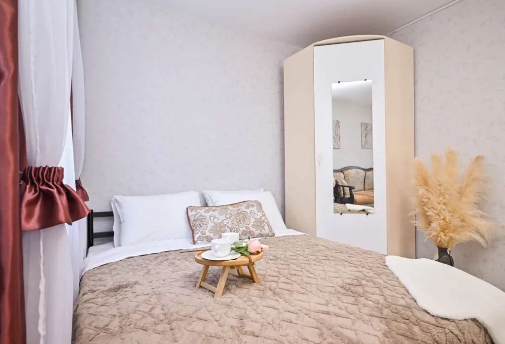 Уютная однокомнатная квартира на четырёх человек