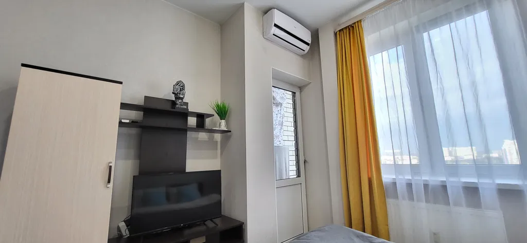 Квартира Квартира Студия с панорамным видом на город рядом с Кубгу — Краснодар