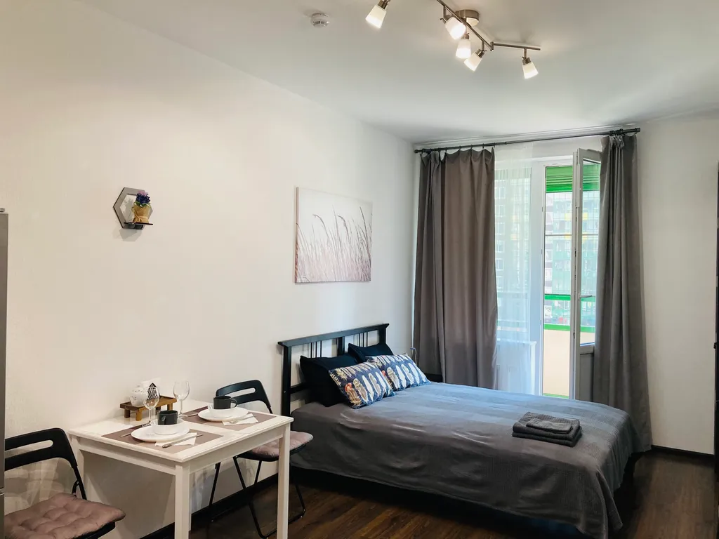 Квартира Уютная студия в лаконичном стиле — аренда посуточно в Мурино