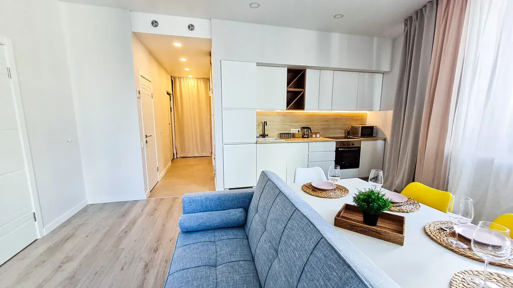 Квартира Квартира Шикарная Скандинавия с видом на Москва Сити — Москва