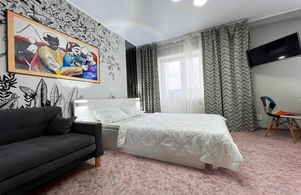 Новая квартира в новостройке, теплая светлая, уютная