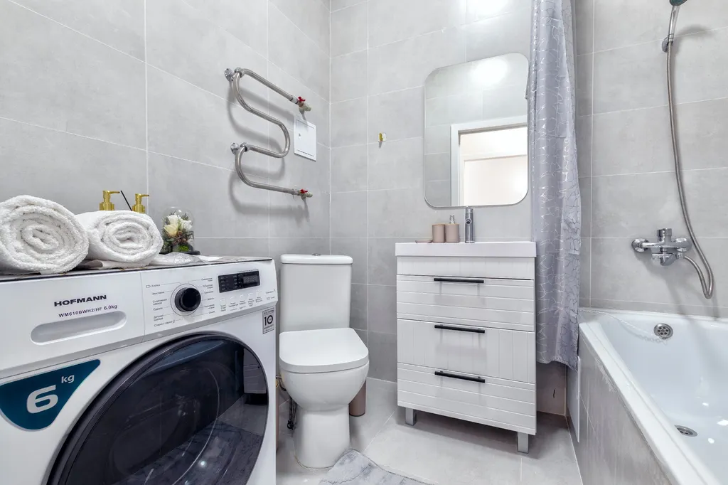 Новая евродвухкомнатная квартира в новом ЖК Атамари