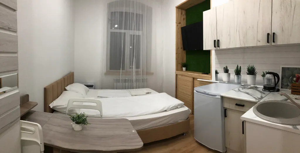 Апартаменты-студия в центре 4М