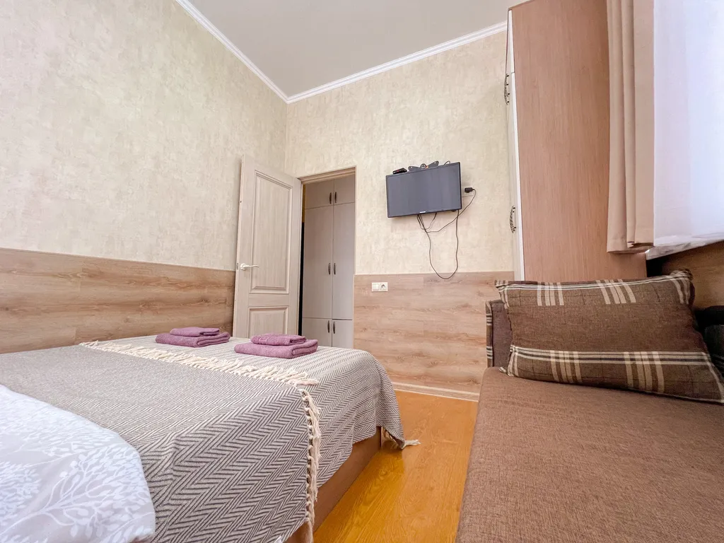 Квартира Квартира Две отдельные спальни, до 5 гостей, центр Адлера, 10 минут до пляжа — Адлер