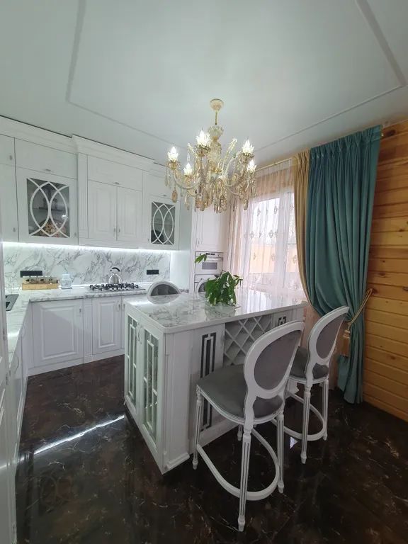 Уютный загородный дом из бруса с баней и чаном на дровах